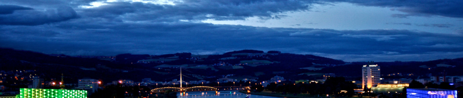    panoramic view Linz 
